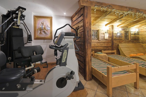 Foto della zona fitness Hotel Rosengarten