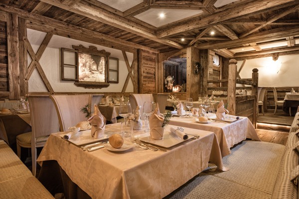 Il ristorante Madonna di Campiglio Sporthotel Romantic Plaza