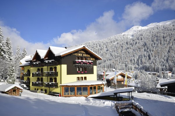 Winter Präsentationsbild Garni-Hotel Cime d'Oro