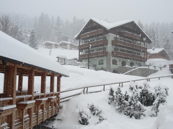 Foto esterno in inverno Torre del Brenta