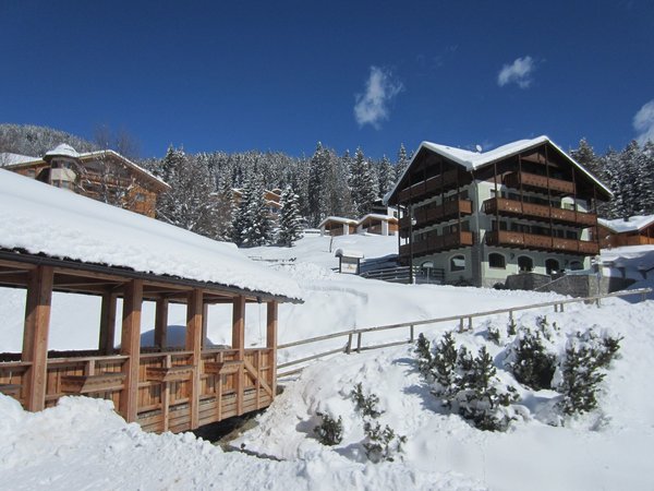 Foto esterno in inverno Torre del Brenta