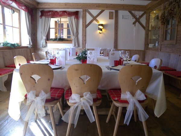 Das Restaurant Madonna di Campiglio Fogajard Lovely Chalet