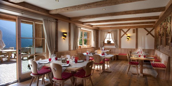 Das Restaurant Madonna di Campiglio Fogajard Lovely Chalet