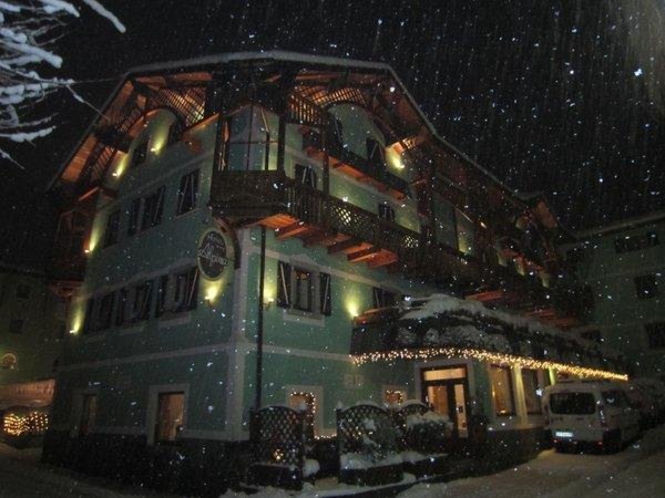 Foto invernale di presentazione Hotel Alpina