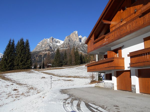 Foto invernale di presentazione Appartamenti Alda