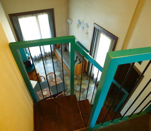 La zona giorno Mirelladue - Residence 4 stelle