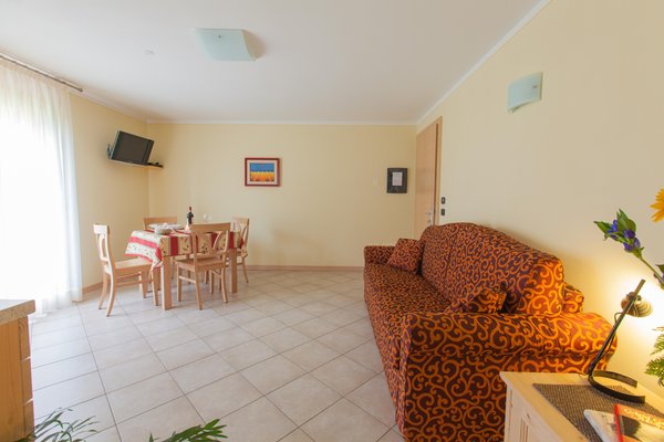 La zona giorno Raggio di Luce - Garni-Hotel + Appartamenti 4 stelle