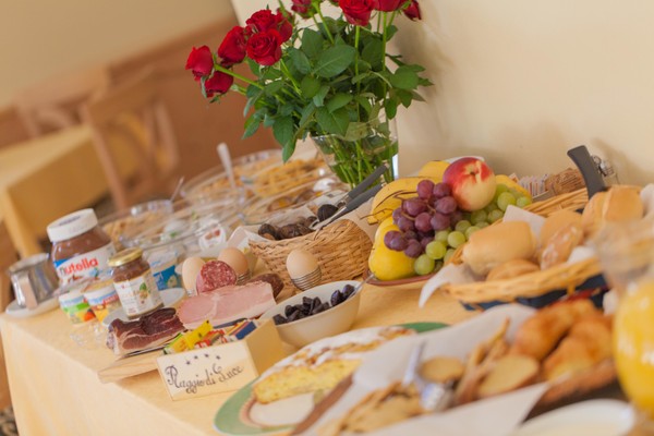 La colazione Garni-Hotel + Appartamenti Raggio di Luce