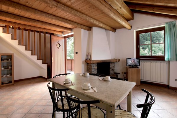 La zona giorno Al Maniero - Residence 3 stelle