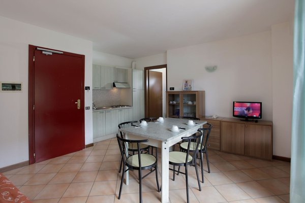 La zona giorno Al Maniero - Residence 3 stelle