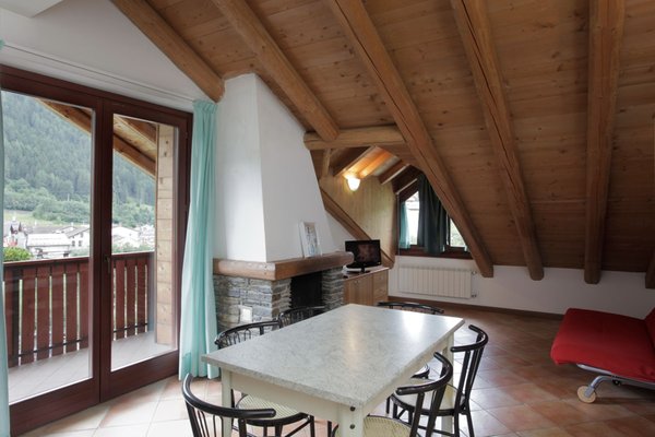 La zona giorno Al Maniero - Residence 3 stelle