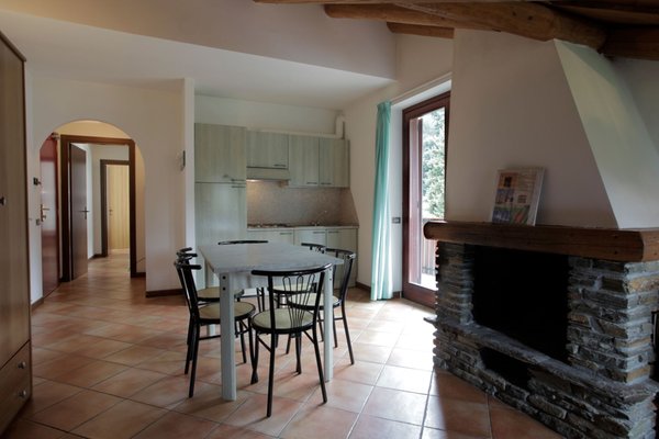 La zona giorno Al Maniero - Residence 3 stelle