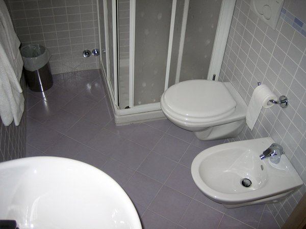 Foto del bagno Bed & Breakfast La Genziana