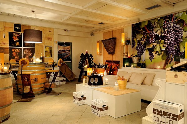 La cantina dei vini Passo Tonale Grand Hotel Paradiso