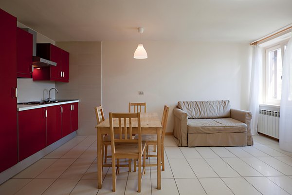 La zona giorno Redivalle - Residence
