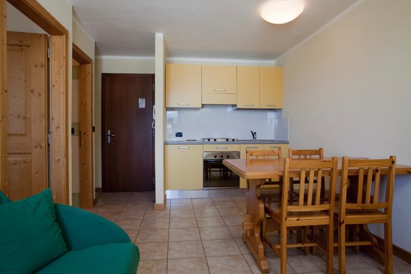 La zona giorno Redivalle - Residence