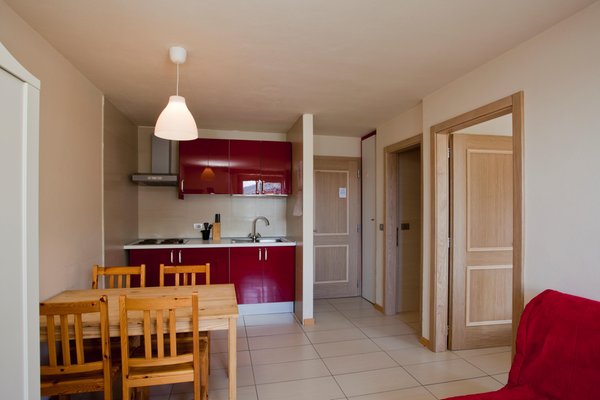 La zona giorno Redivalle - Residence