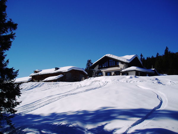 Foto Außenansicht im Winter Cascina Zeledria