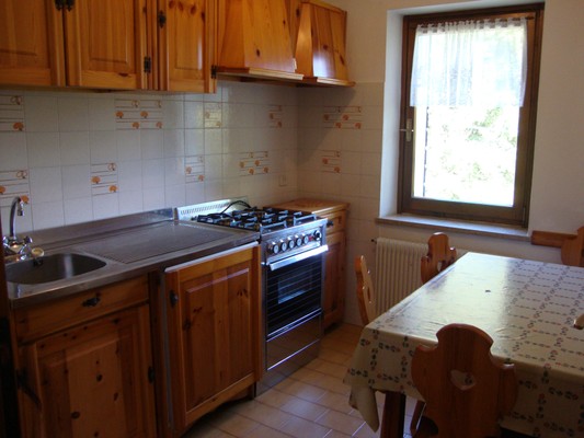 Photo of the kitchen Casa Soramaè