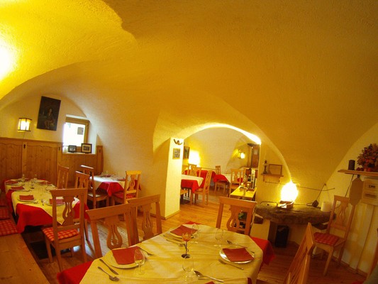 The restaurant San Giacomo (Val di Sole) Solasna