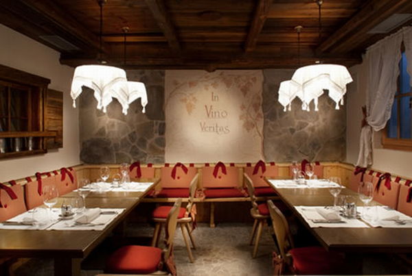Das Restaurant Madonna di Campiglio Artini