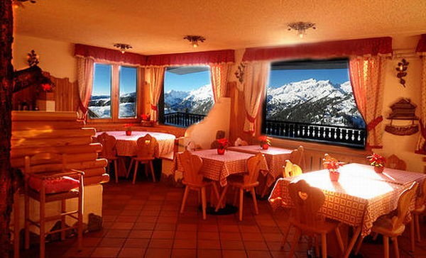 Das Restaurant Folgarida Orso Bruno