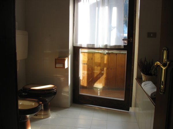 Foto del bagno Appartamenti Maso Bertolini