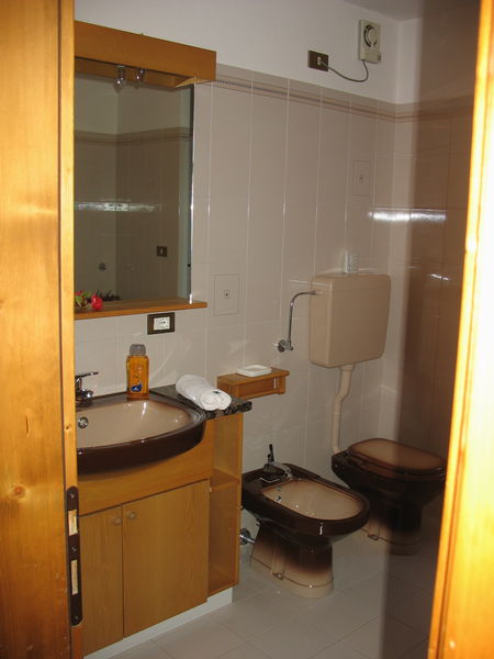 Foto del bagno Appartamenti Maso Bertolini