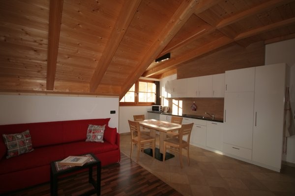 The living area Farmhouse apartments Laguscel
