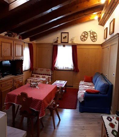 La zona giorno Appartamenti Silvana