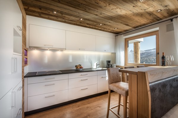 Foto della cucina Chalet Bandiarac