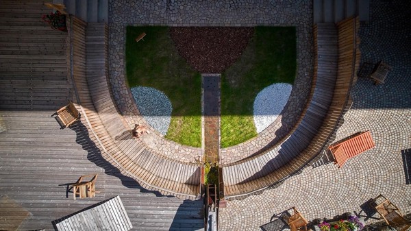 Foto della terrazza