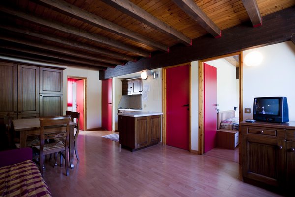 La zona giorno Savoia - Residence