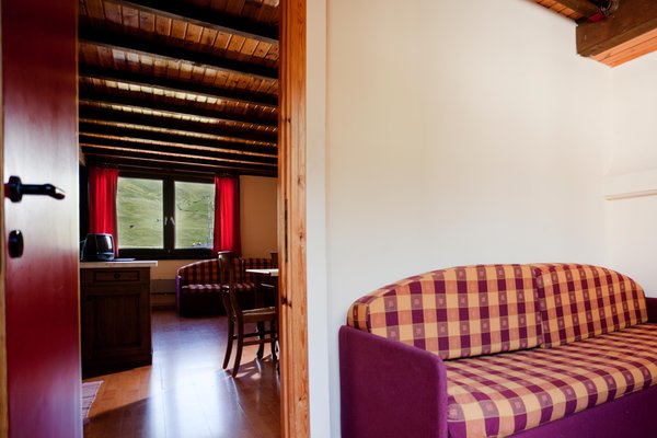 La zona giorno Savoia - Residence