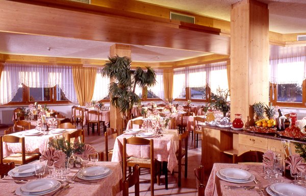 Il ristorante Ronzone Hotel Al Larice