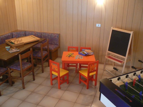 La sala giochi Hotel Al Larice