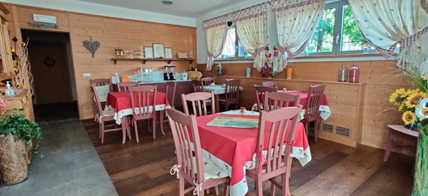 The restaurant Tuenno (Val di Non) Agritur Leita