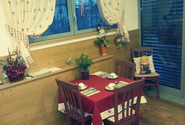 The restaurant Tuenno (Val di Non) Agritur Leita