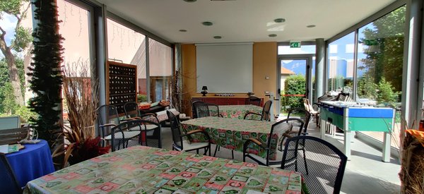 The restaurant Tuenno (Val di Non) Agritur Leita