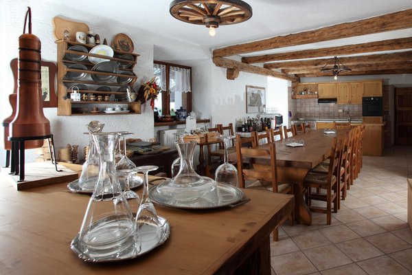 Il ristorante Cloz (Novella - Rumo) Al Canyon