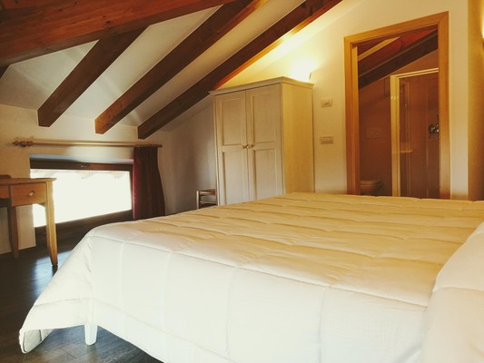 Foto vom Zimmer B&B + Ferienwohnungen auf dem Bauernhof La Pieve