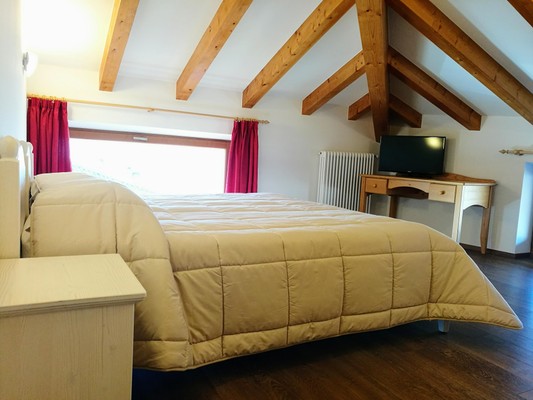 Foto vom Zimmer B&B + Ferienwohnungen auf dem Bauernhof La Pieve