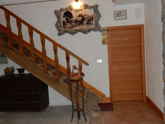 The entrance