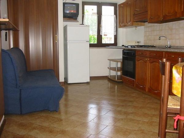 La zona giorno Casa Nonesa - B&B + Appartamenti 3 genziane