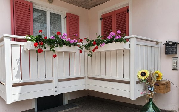 Foto vom Balkon Ferienhaus Rosa