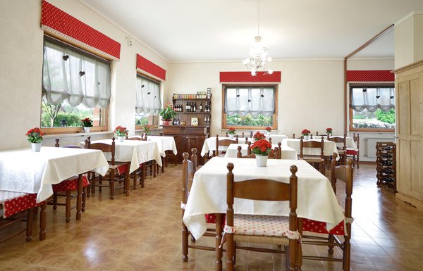 Il ristorante Cavareno (Fondo - Mendola) Piccolo Hotel Bruno