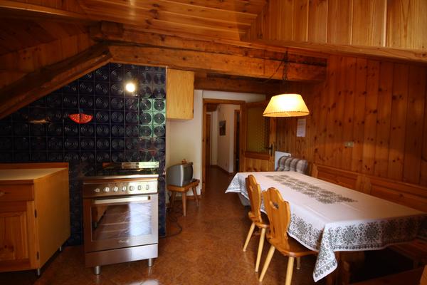 La zona giorno Leonardelli Pio - Appartamenti in agriturismo 2 fiori