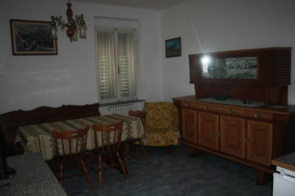 La zona giorno Tamé Aldo - Appartamenti 2 genziane