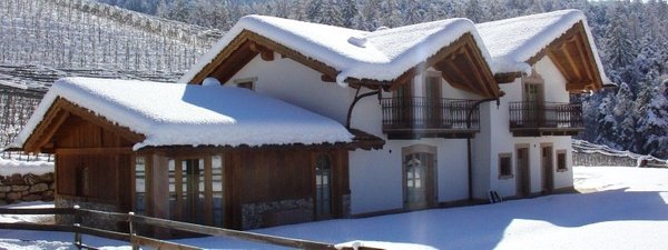 Foto invernale di presentazione Appartamenti in agriturismo Alpenvidehof