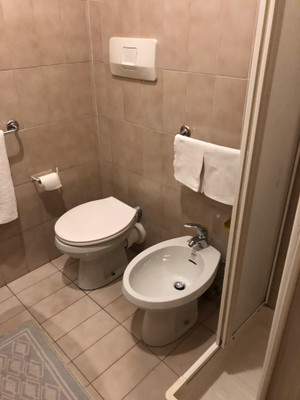Foto del bagno Hotel Dal Pez